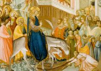 La entrada jubilosa de Jesús